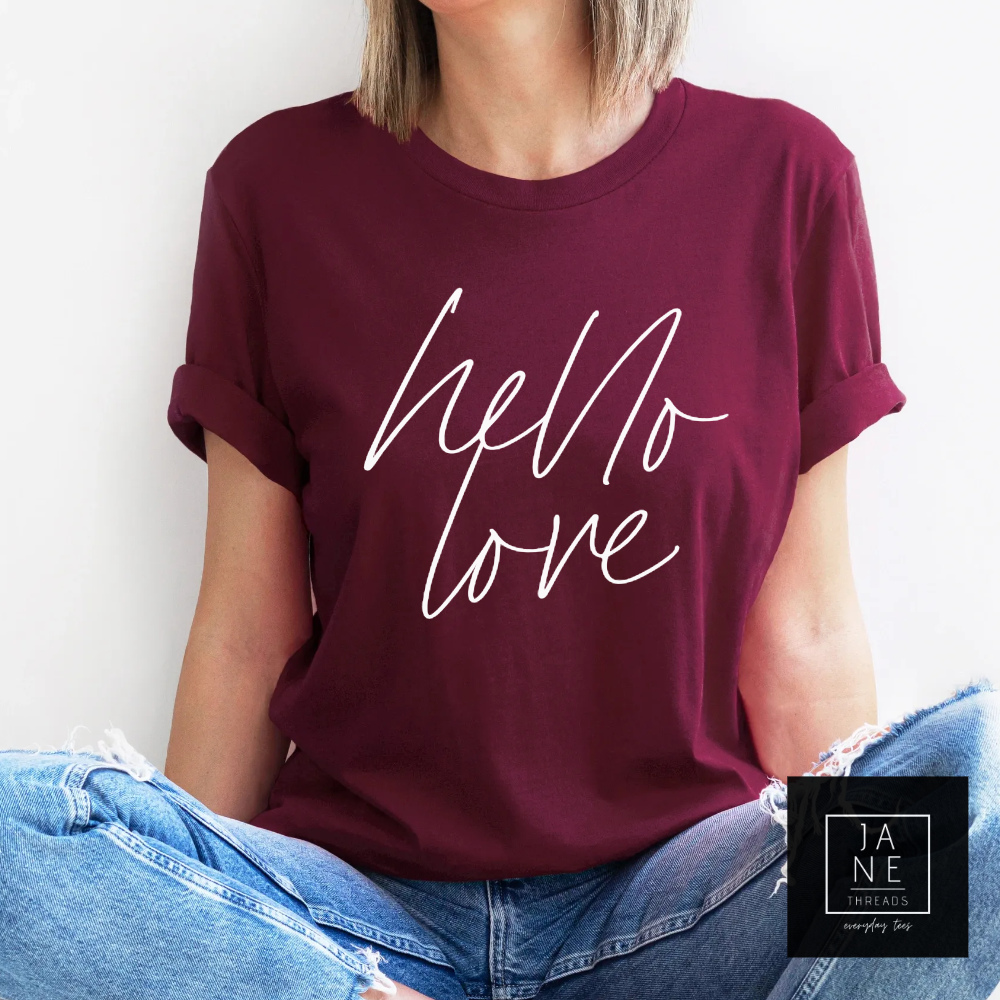 Hello Love | Mom Shirt